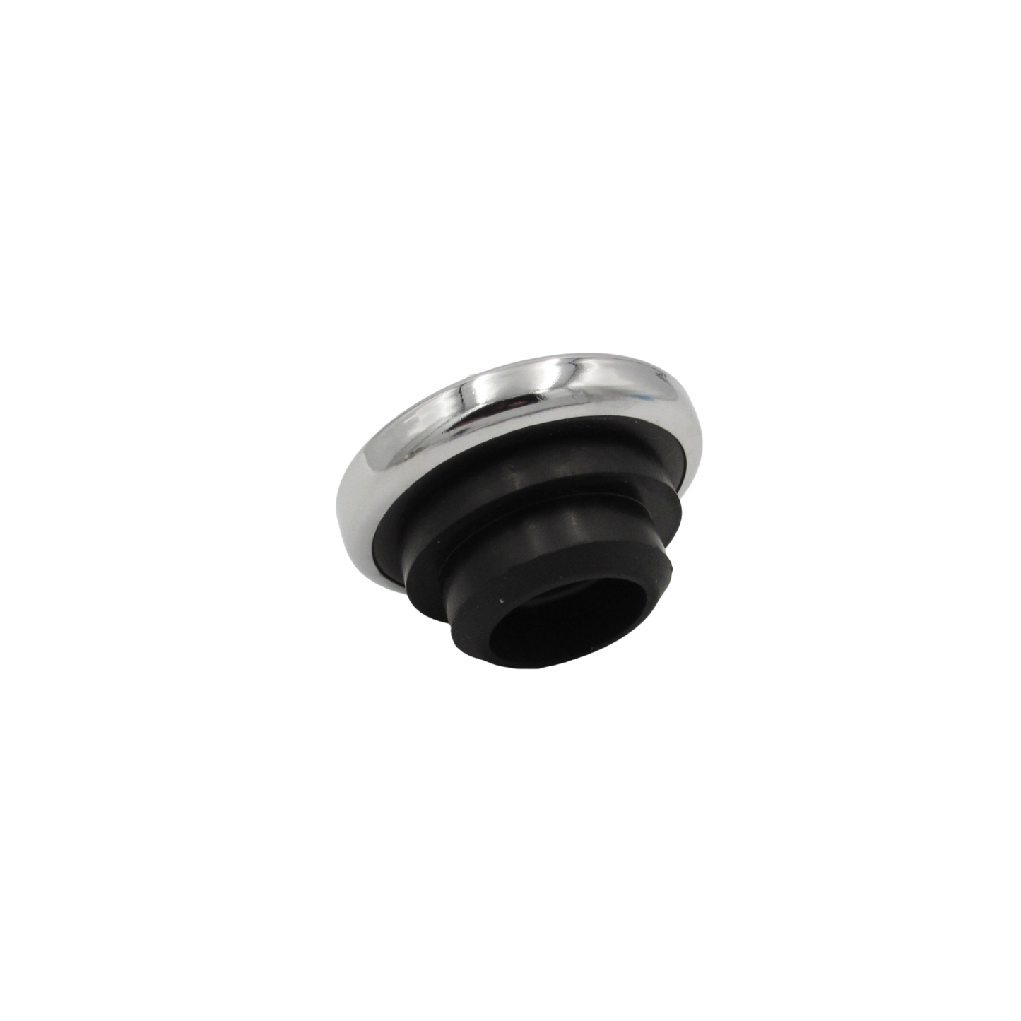 Speco Chrome Flat Oil Cap for Valve Cover Filler Hole - 1-1/4" Push In 101942