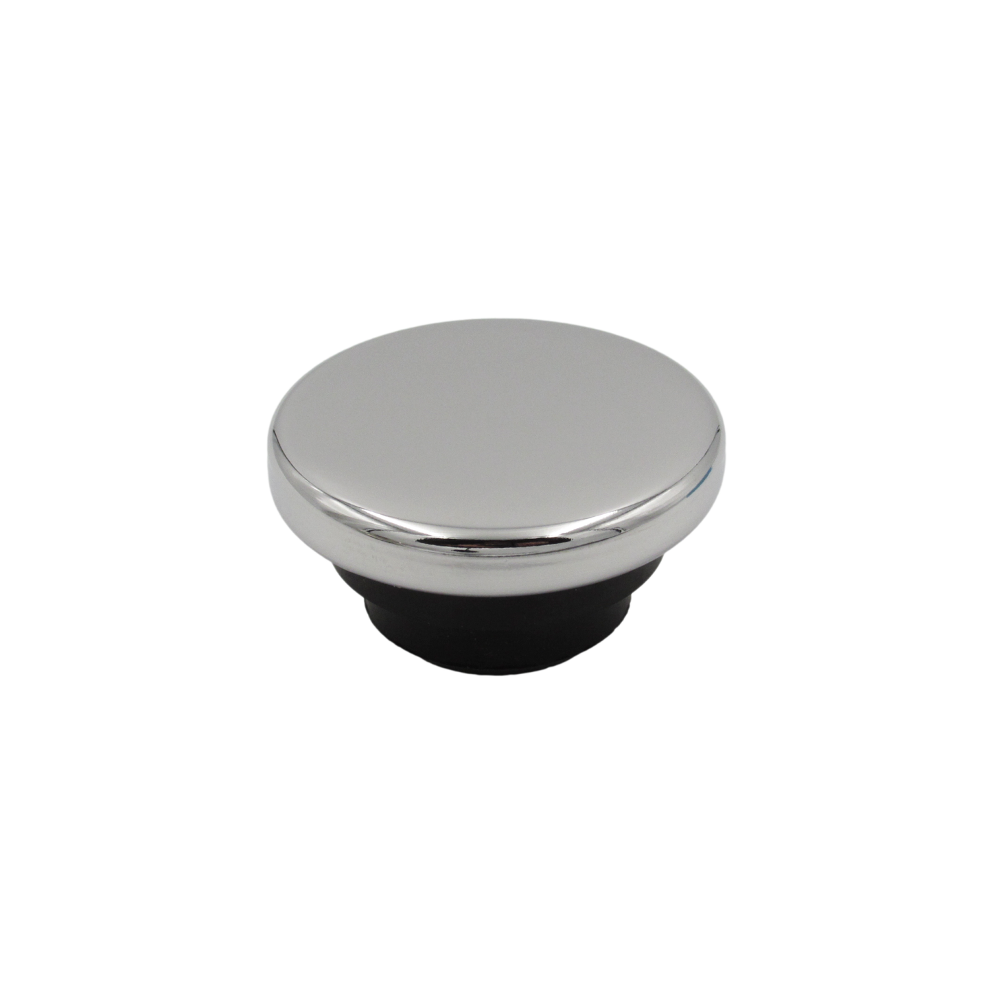 Speco Chrome Flat Oil Cap for Valve Cover Filler Hole - 1-1/4" Push In 101942