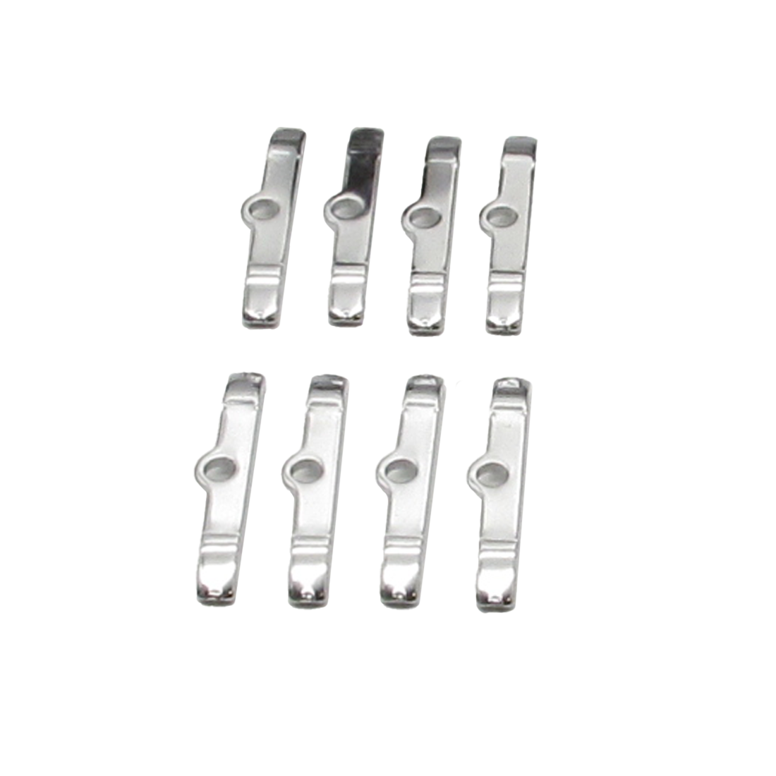 Speco Valve Cover 3" Inch Spreader Bar Hold Downs Chrome (Set of 8)