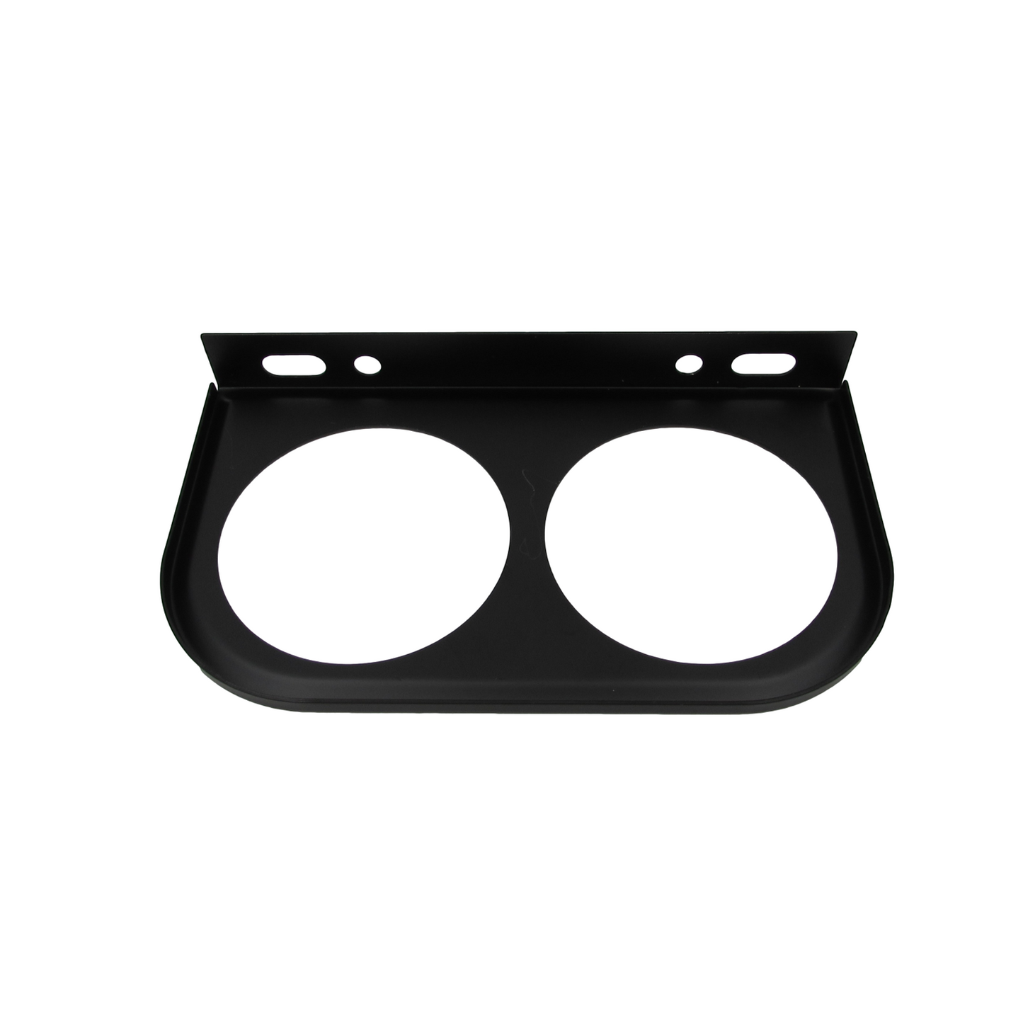 Speco 541-02 Dual 2" 52mm Gauge Mounting Panel Under Dash Steel Bracket Plate