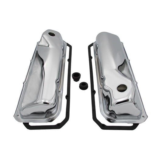 SPECO Ford Cleveland 302 351C Chrome Valve Covers Rubber Gaskets & Grommets Kit