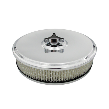 Holden V8 253 WW Stromberg Chrome Kit - Rocker Covers + 9" Air Cleaner + PCV