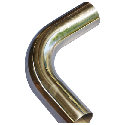 2-1/4" (57.2mm) 90 Degree Mandrel Bend - 304 Stainless Steel