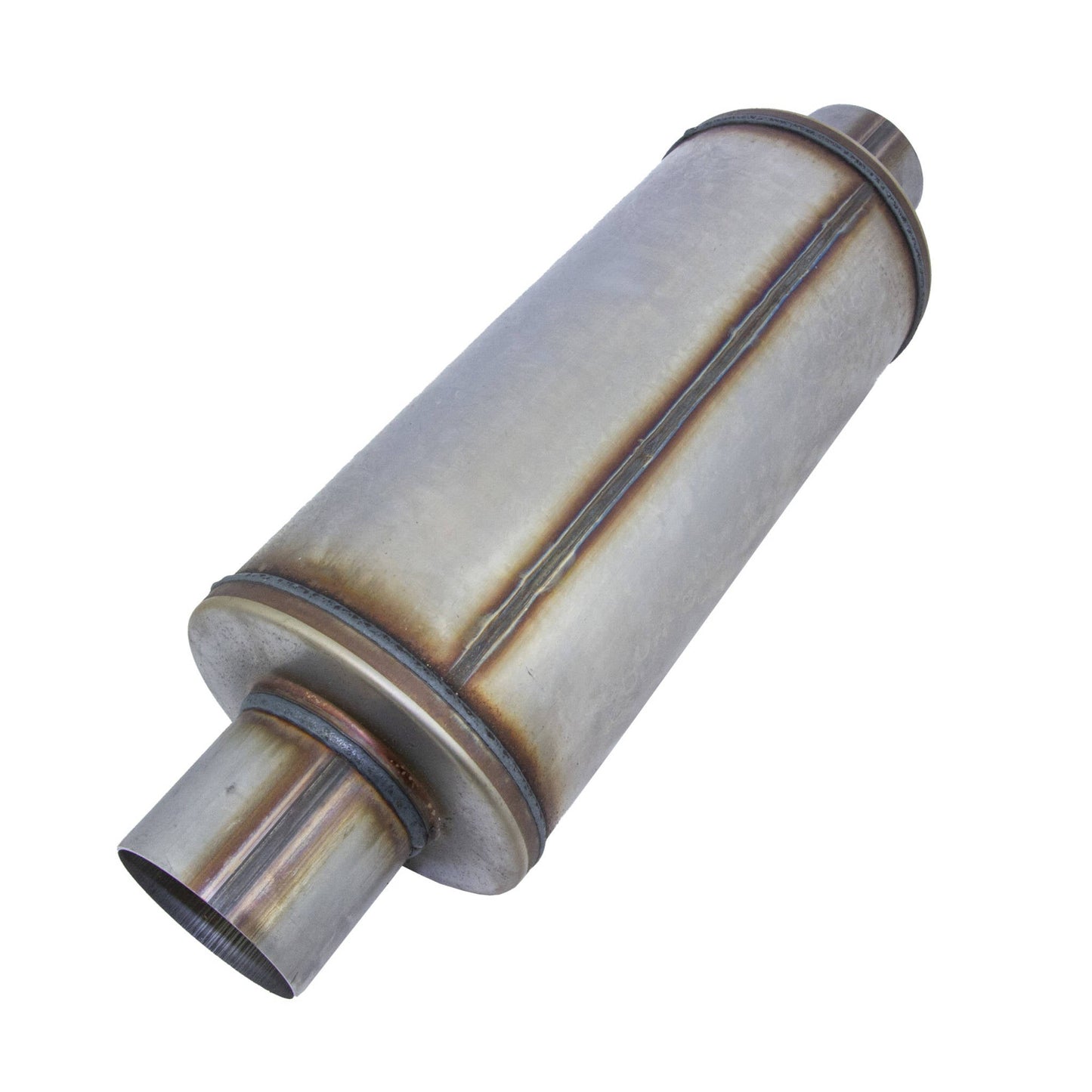 3" Performance Muffler Centre/Centre - 6" Round, 14" Long, 409 SS
