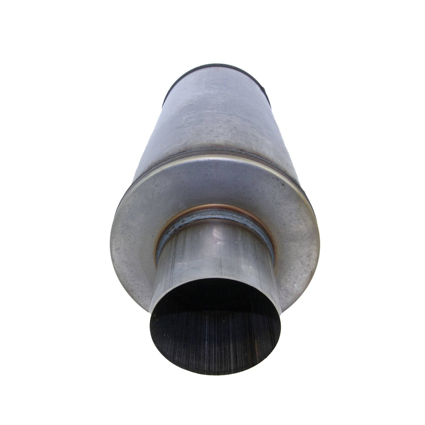3" Performance Muffler Centre/Centre - 6" Round, 14" Long, 409 SS