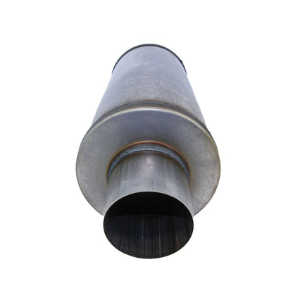 3" Performance Muffler Centre/Centre - 6" Round, 14" Long, 409 SS