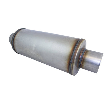 3" Performance Muffler Centre/Centre - 6" Round, 14" Long, 409 SS