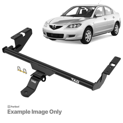 TAG Standard Duty Towbar and Universal Wiring Harness for Mazda 3 Hatchback (06/2003 - 04/2009)