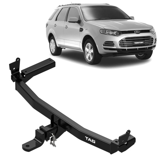 TAG Heavy Duty Towbar & Direct Fit Wiring Harness for Ford Territory (05/2004 - 10/2016) - With Reverse Sensors