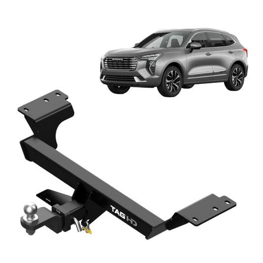 Tag Heavy Duty Towbar & Universal Wiring Harness For Haval Jolion Facelift Petrol Models (06/2024 - ON)