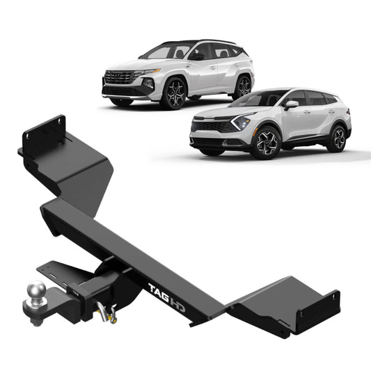 TAG Heavy Duty Towbar & Direct Fit Wiring for Hyundai Tucson NX4 Facelift Models (04/2024 - On)