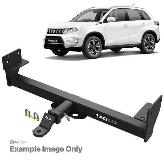 TAG Heavy Duty Towbar & Universal Wiring Kit for Suzuki Vitara (02/2015 - 10/2018)