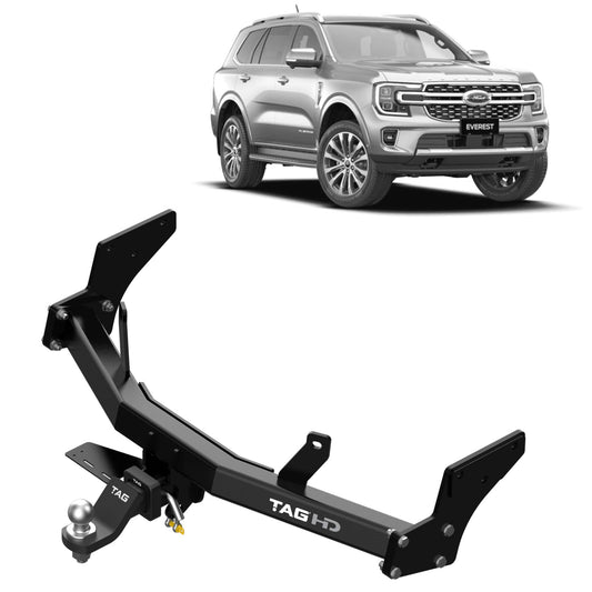 TAG Heavy Duty Towbar & Direct Fit Wiring for Next-Gen Ford Everest (06/2022 - 10/2024)