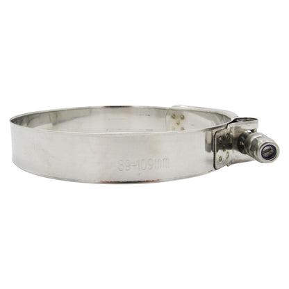 GASO Stainless T-Bolt Clamp 89-109mm suits 3.75" to 4" ID Silicone Hose