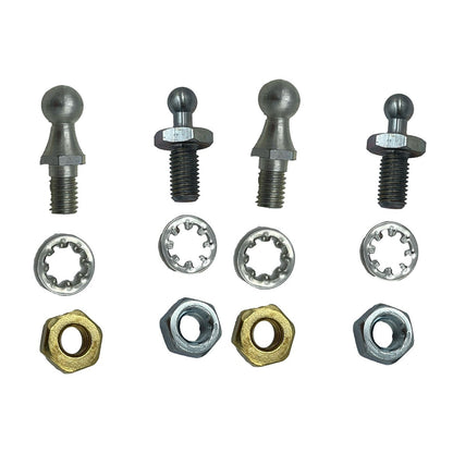 Carburettor Throttle Ball 1/4 inch Stainless Steel - 4 Pack