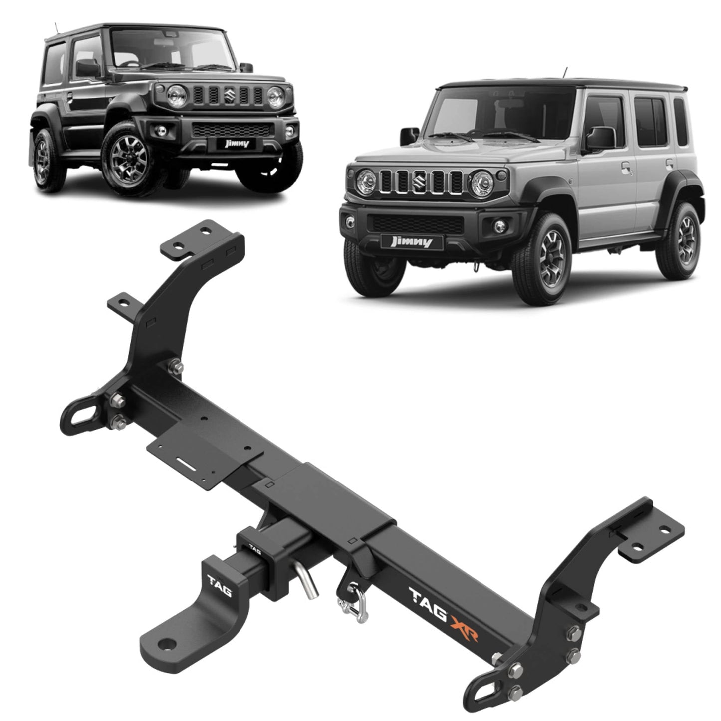 TAG 4x4 Recovery Towbar and Direct Fit Tag Wiring Harness for Suzuki Jimny 11/2018