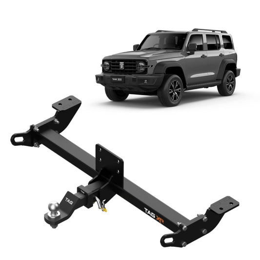 TAG Extreme Recovery Towbar & Universal Wiring Kit for GWM Tank 300 (10/2022 - on)