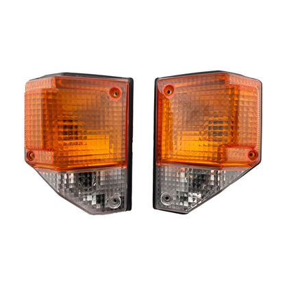 LH+RH Front Corner Park Lights Pair for Toyota Landcruiser 70 75 Series 85-99