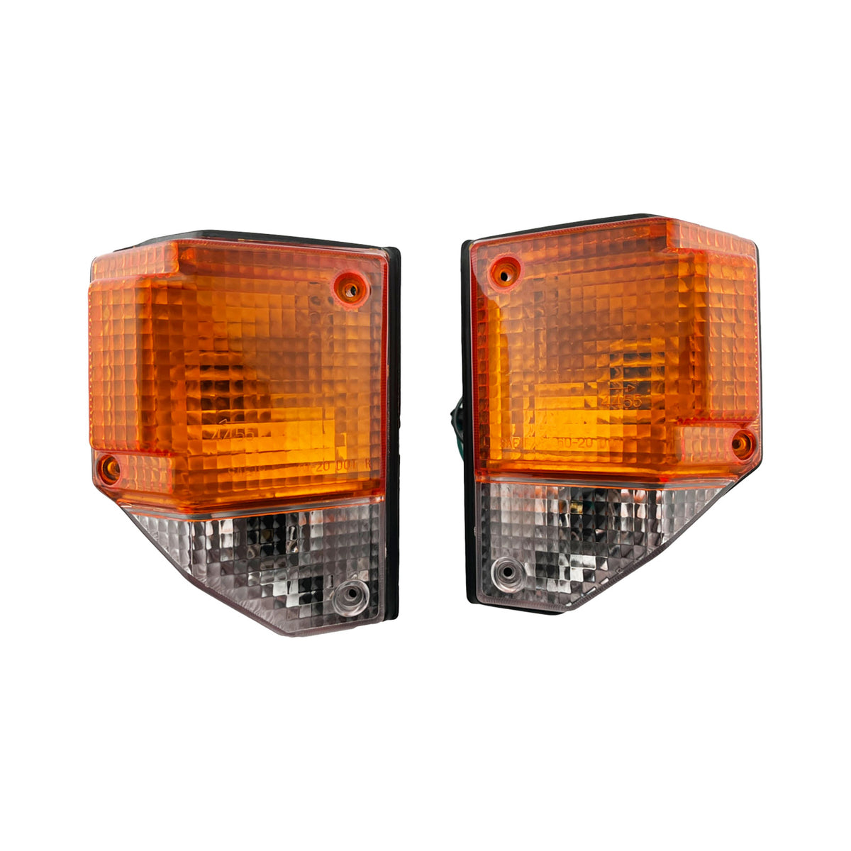 LH+RH Front Corner Park Lights Pair for Toyota Landcruiser 70 75 Series 85-99