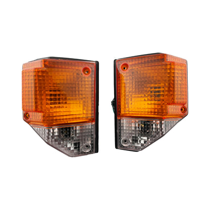 LH+RH Front Corner Park Lights Pair for Toyota Landcruiser 70 75 Series 85-99
