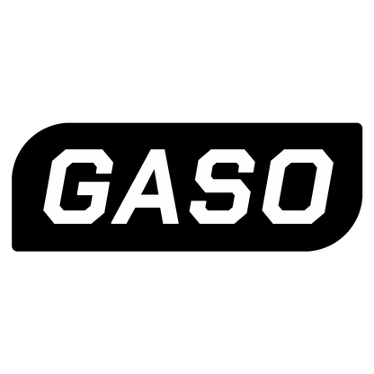 GASO Oval Muffler  2" ID Offset/Centre 10" x 4" x 14" - Triple Flow (Glass packed)