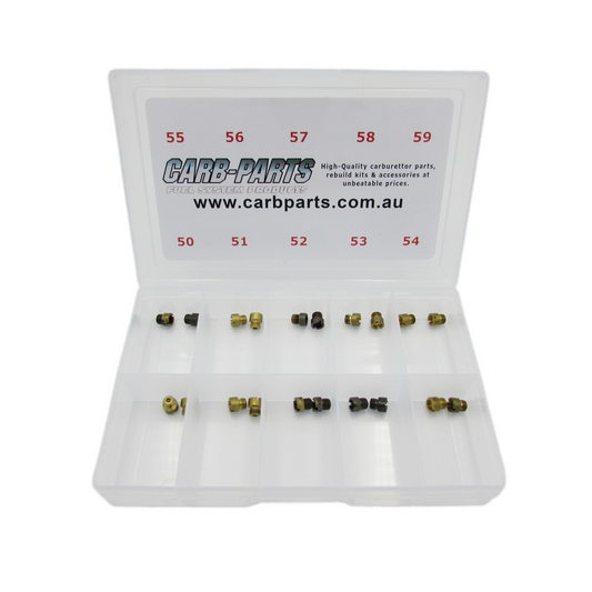 Holley Main Jet Kit Size 50 to 59