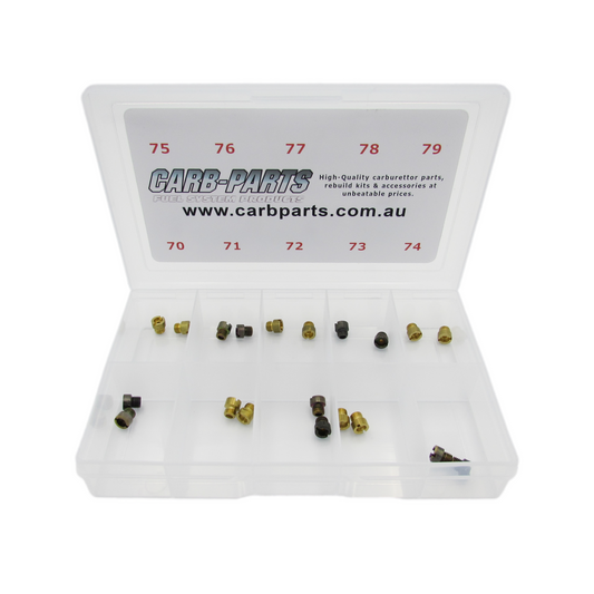 Holley Main Jet Kit Size 70 to 79
