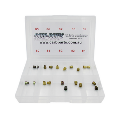 Holley Main Jet Kit Size 80 to 89