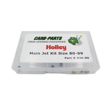 Holley Main Jet Kit Size 80 to 89