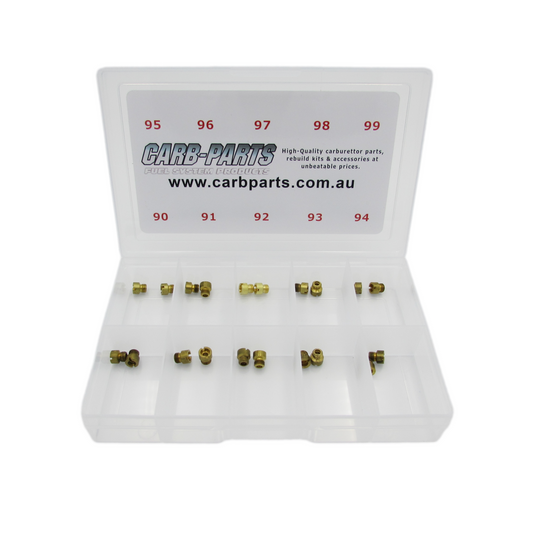 Holley Main Jet Kit Size 90 to 99