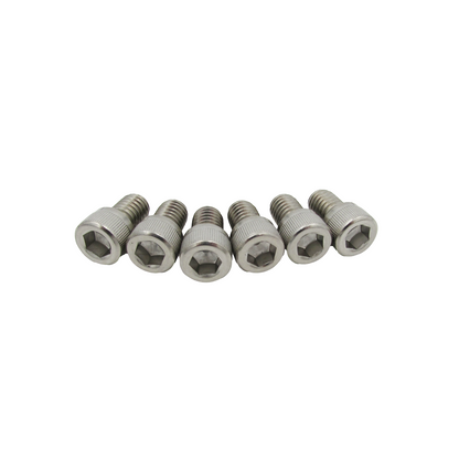GASO Holden 6 Cylinder Side Plate Bolts & Washers 304 Stainless Steel (Set of 6)