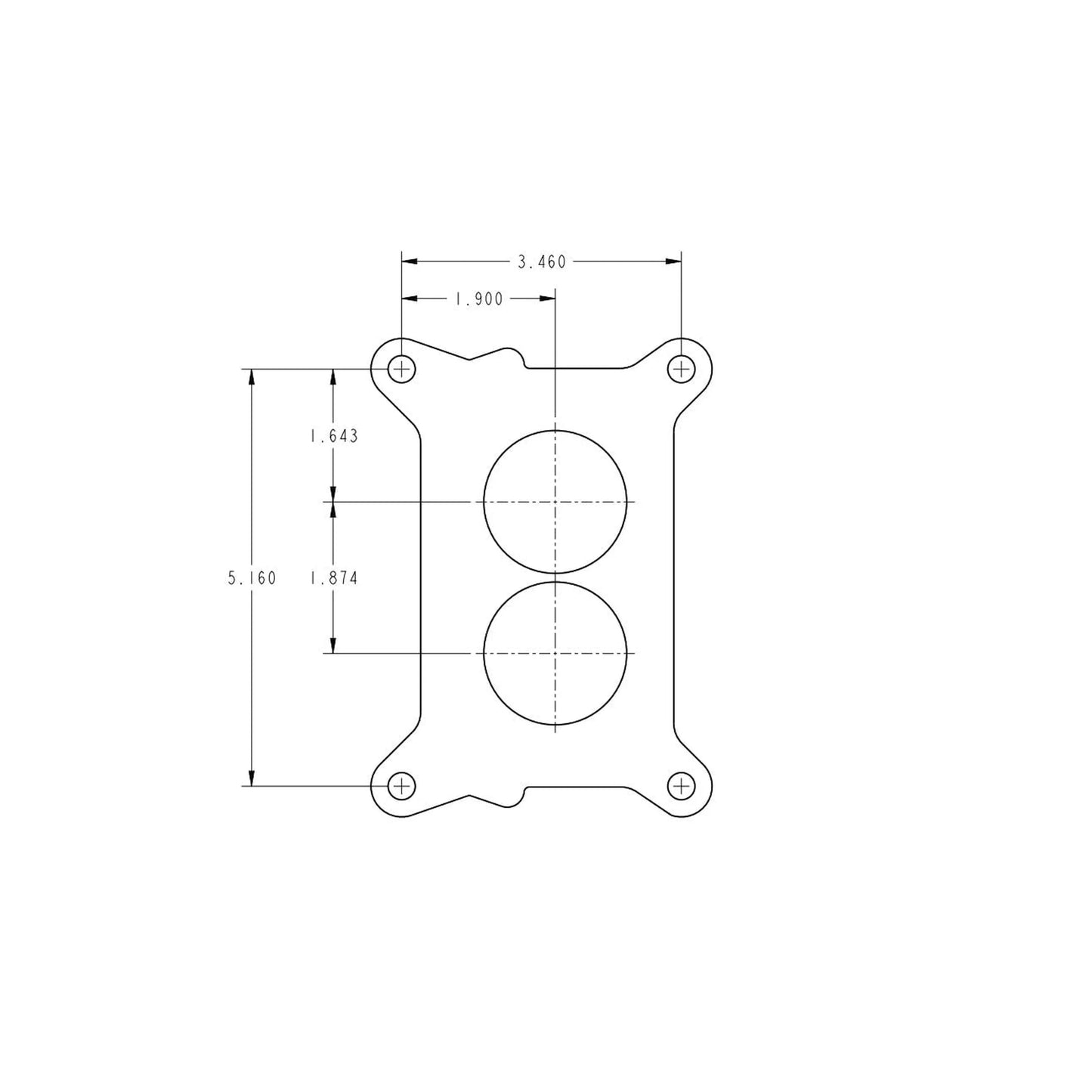 Holley 0-7448SA 350 CFM Performance 2BBL Carburettor