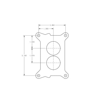 Holley 0-7448SA 350 CFM Performance 2BBL Carburettor
