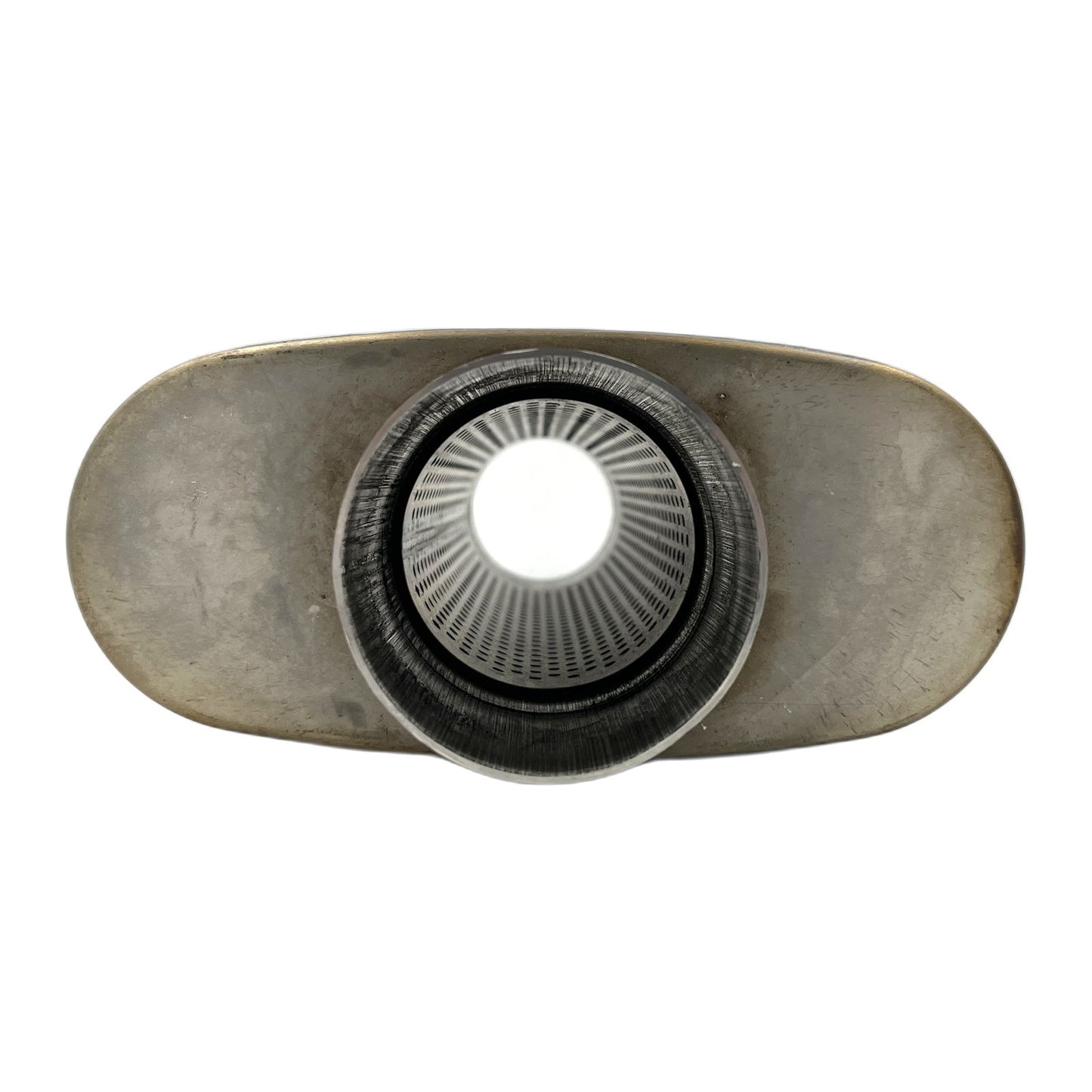 3" Competition Muffler 10x4x14 Oval 409 Stainless Steel Centre Centre