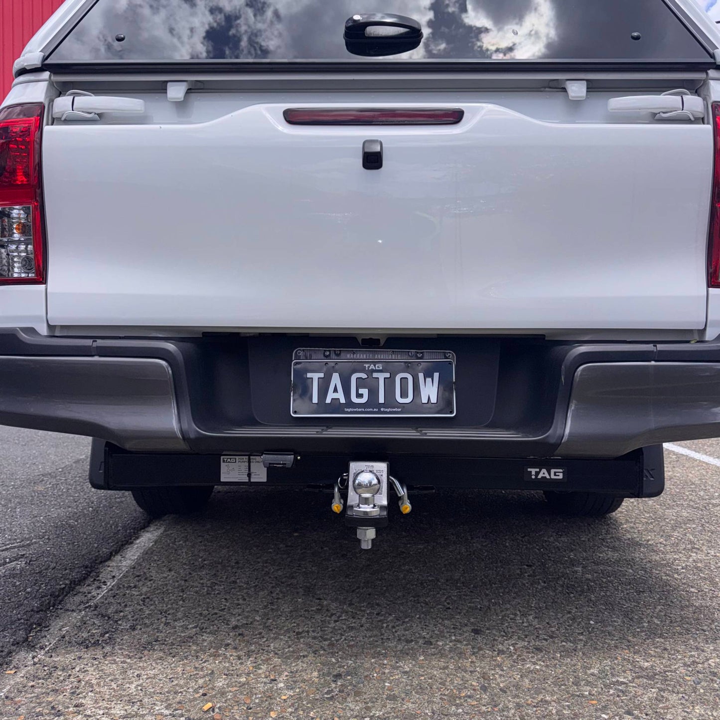 TAG Heavy Duty Towbar & Direct Fit Wiring for Toyota Hilux Styleside Utes with Rear Step (07/2015 - on)