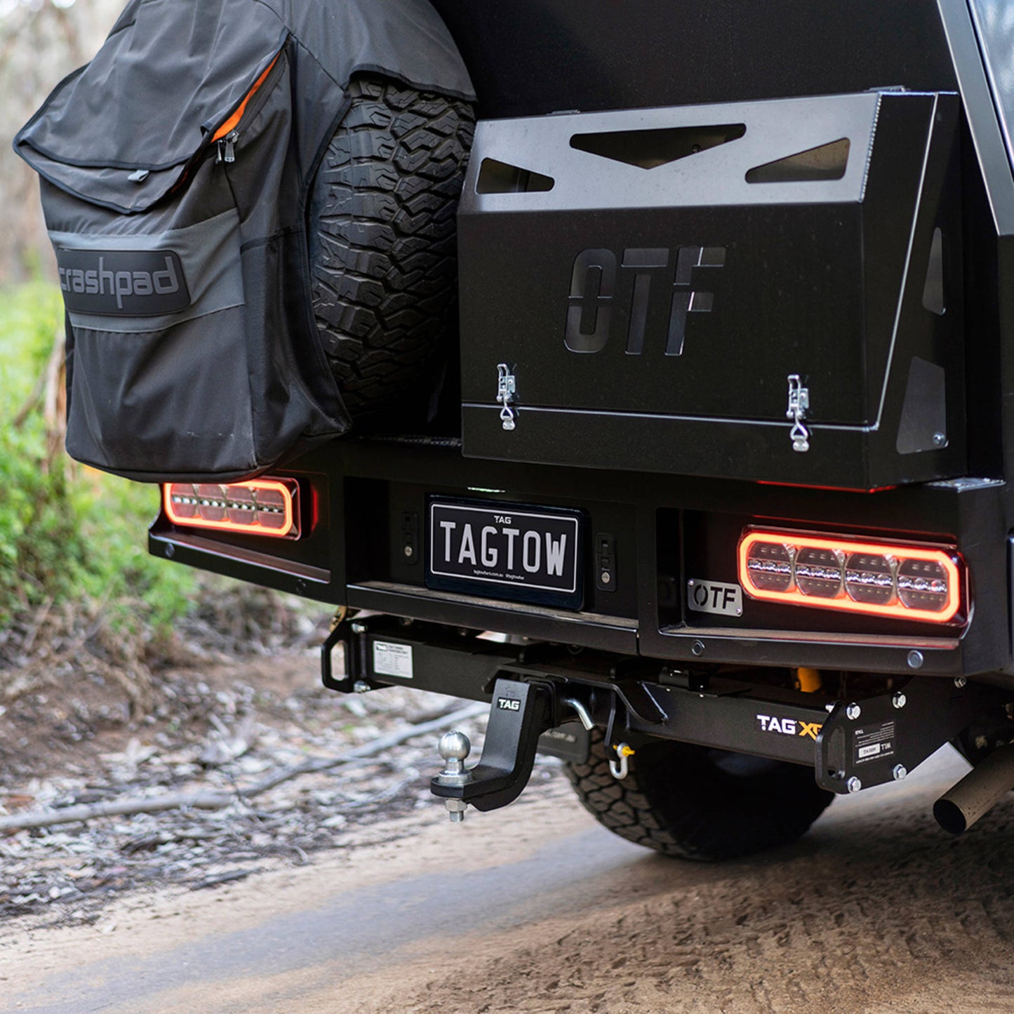 TAG Extreme Recovery Towbar & Direct Fit Wiring for Mazda BT-50 & Isuzu D-MAX (07/2020 - on) - Cab Chassis Without Step