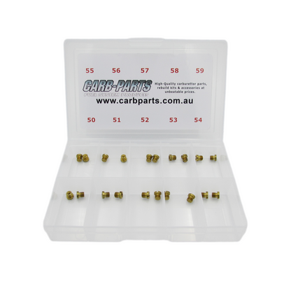 Rochester Main Jet Kit Sizes 50 to 59