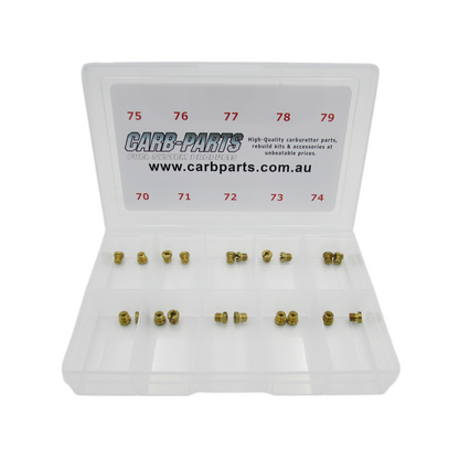 Rochester Main Jet Kit Sizes 70 to 79
