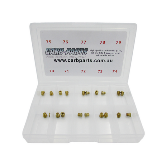 Rochester Main Jet Kit Sizes 70 to 79