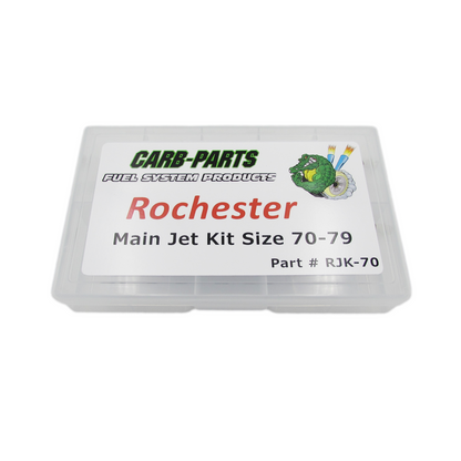 Rochester Main Jet Kit Sizes 70 to 79