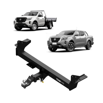 TAG Heavy Duty Towbar & Direct Fit Wiring for Nissan Navara NP300 Facelift Models (12/2020 - on)