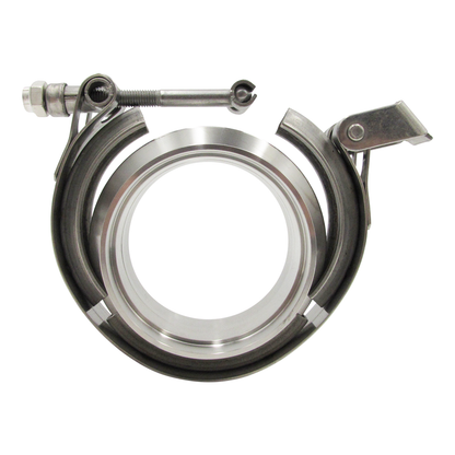 2.5" (63mm) Quick Release Exhaust V Band Turbo Clamp Flange Kit - 304 Stainless Steel