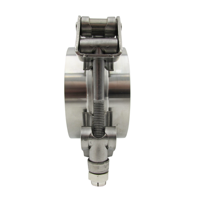 2.5" (63mm) Quick Release Exhaust V Band Turbo Clamp Flange Kit - 304 Stainless Steel